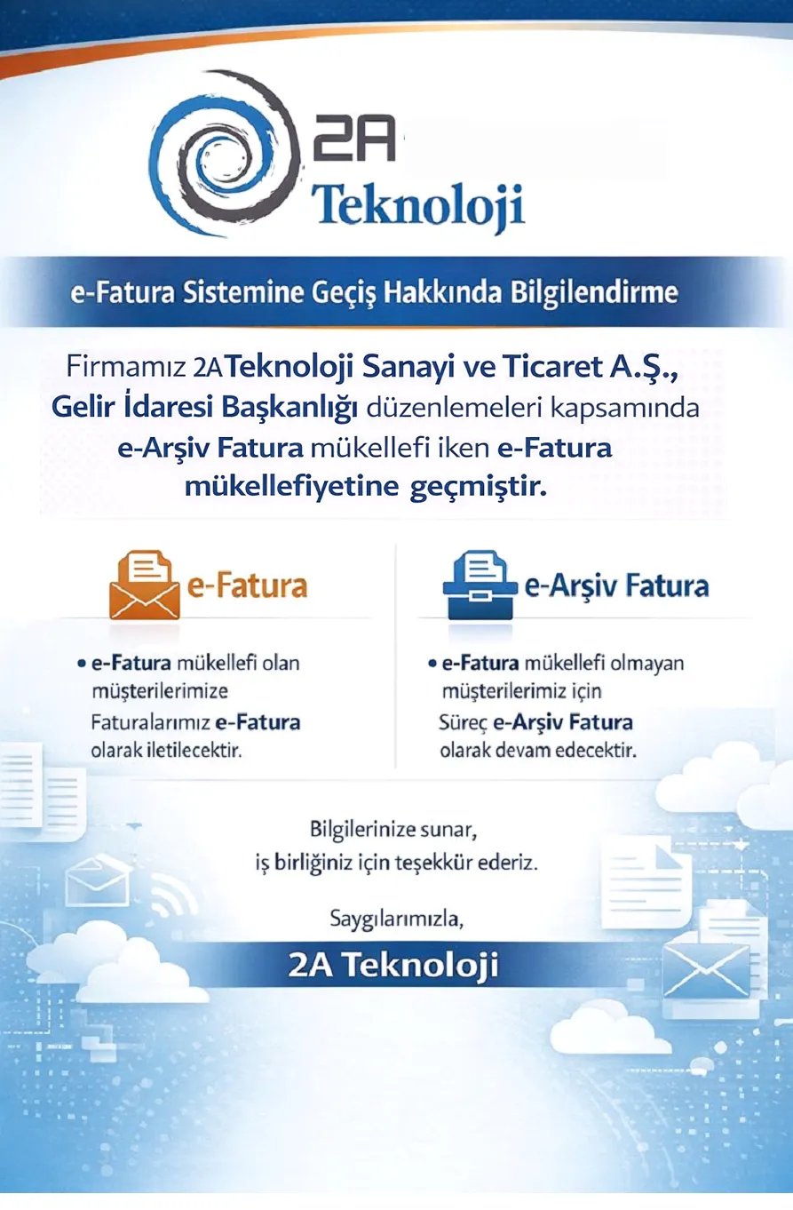 E-Fatura Geçişi Bilgilendirmesi